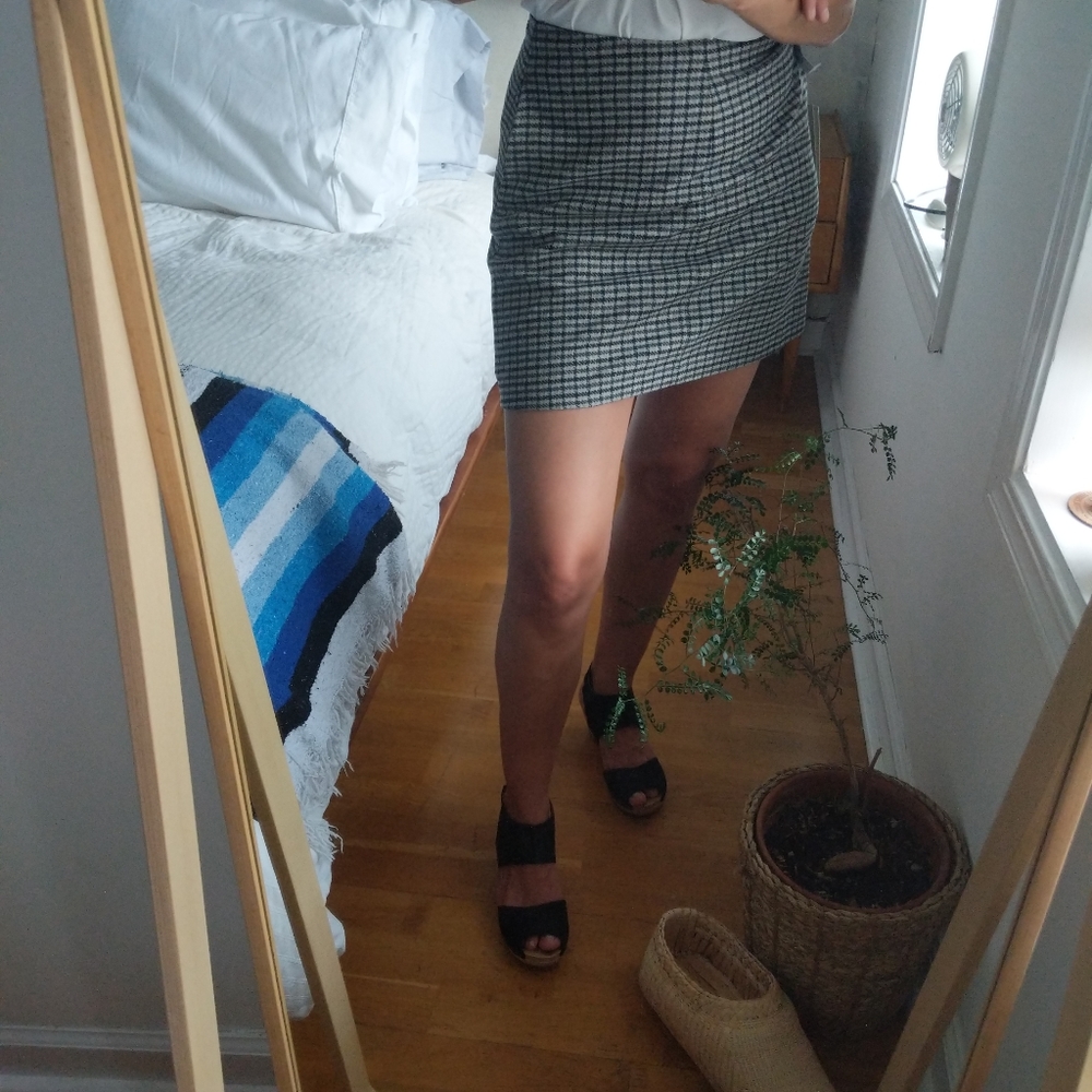Wilfred Essonne skirt wool blend skirt